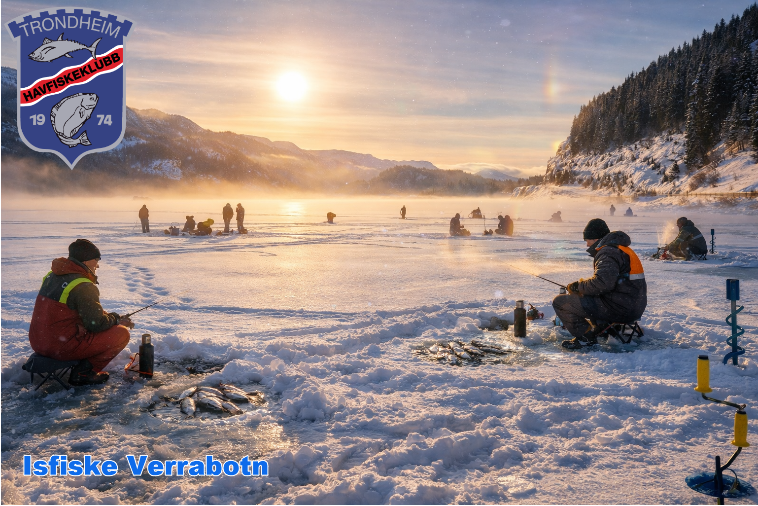 Klubbkonkurransetur #1 2026 - Isfiske Verrabotn