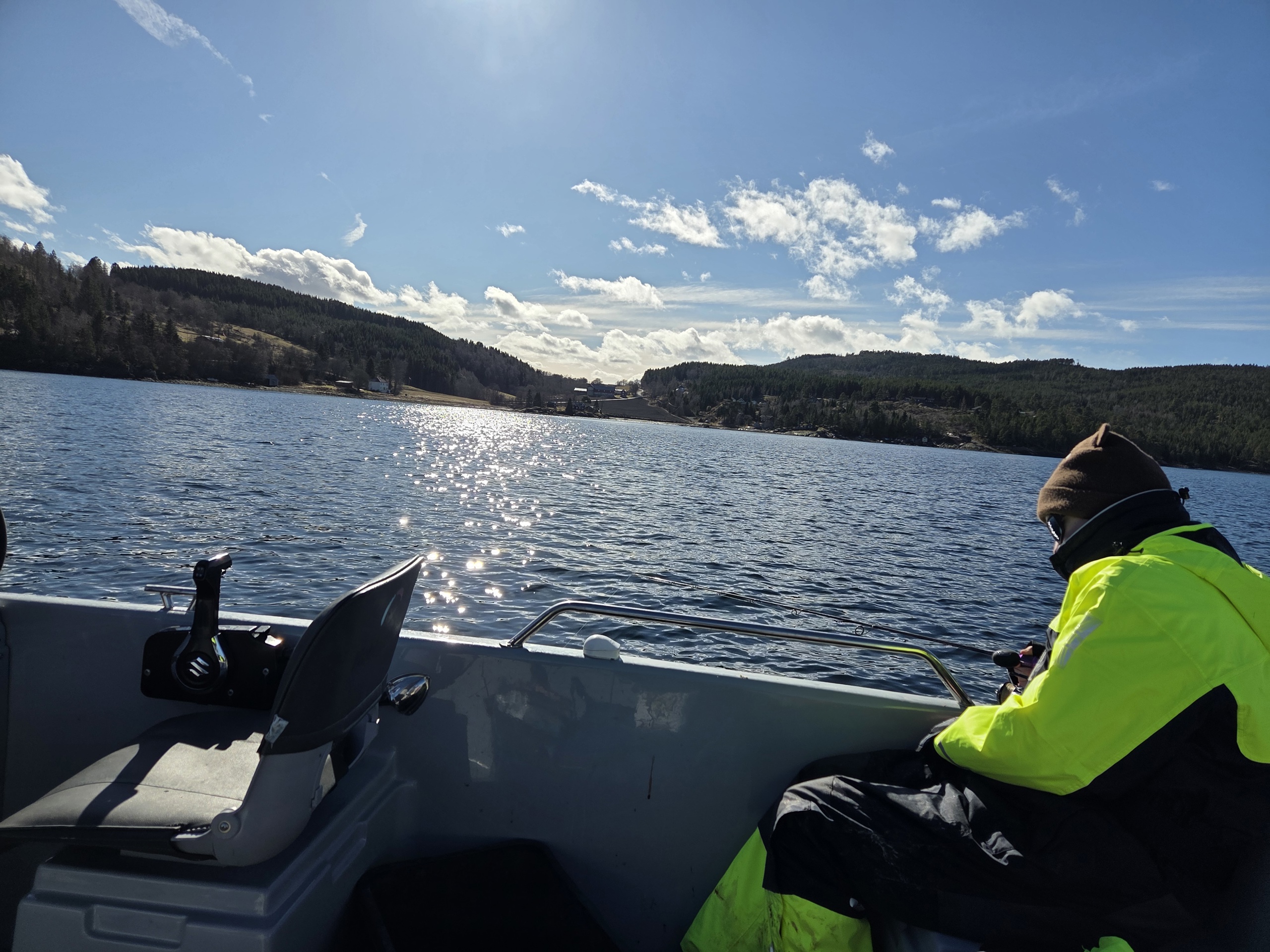 Flott vær utenfor Ytterøya